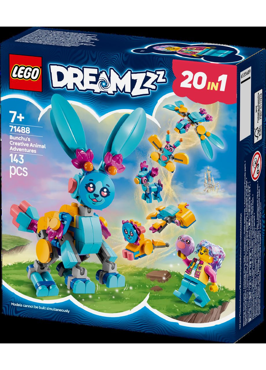 Конструктор Лего Дрімз Пригоди творчих тварин Банчу DREAMZzz 71488 Lego (372012328)