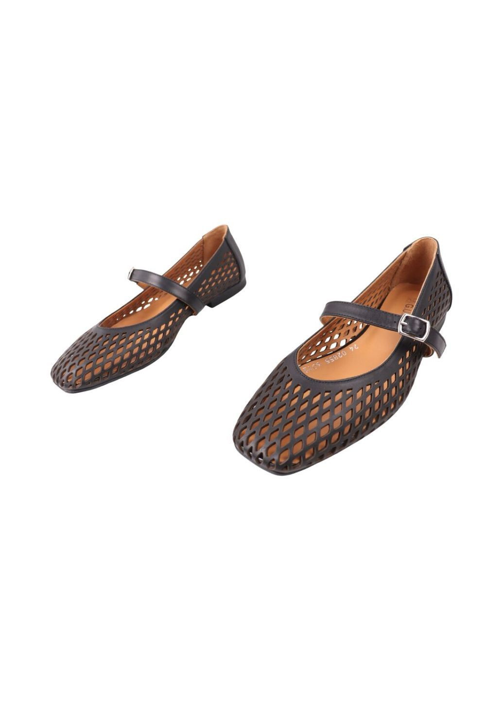 Guero Туфлі жіночі чорні натуральна шкіра чорний з, — (333249367)