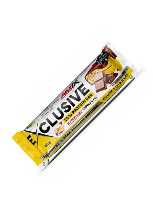 Батончик AMIX Exclusive Protein Bar, 85 грамм - Шоколад-банан Amix Nutrition (336919344)