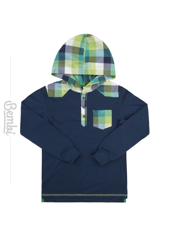 Футболка з капюшоном для хлопчика р.134 Бембі (315932665)