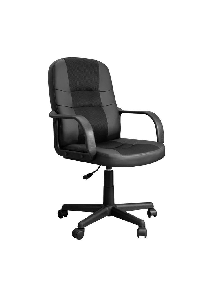 Офісне крісло (m417350) Richman Крафт Пластик Піастра Чорний (366567060)