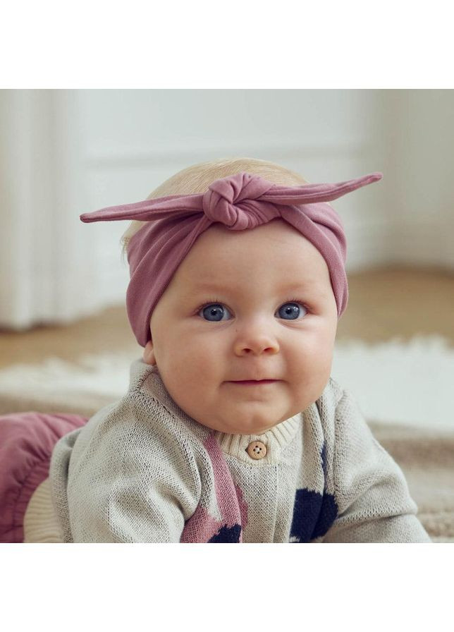 Детская повязка на голову для девочки Розовая (251112133) Green Cotton (369720553)