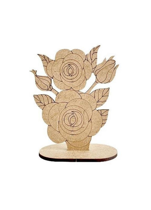 Фигурка для покраски и декорирования "Шиповник" FDZ-535 No Brand (365639303)