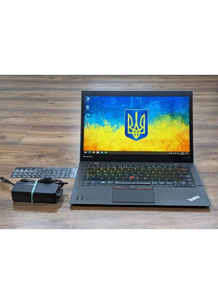 Ультрабук ThinkPad X1 Carbon / 14" (1920x1080) IPS / intel Core i7-5600U (2 (4) ядра по 2.6 - 3.2 GHz) / 8 GB DDR3 / 128 GB SSD Lenovo (398130979)
