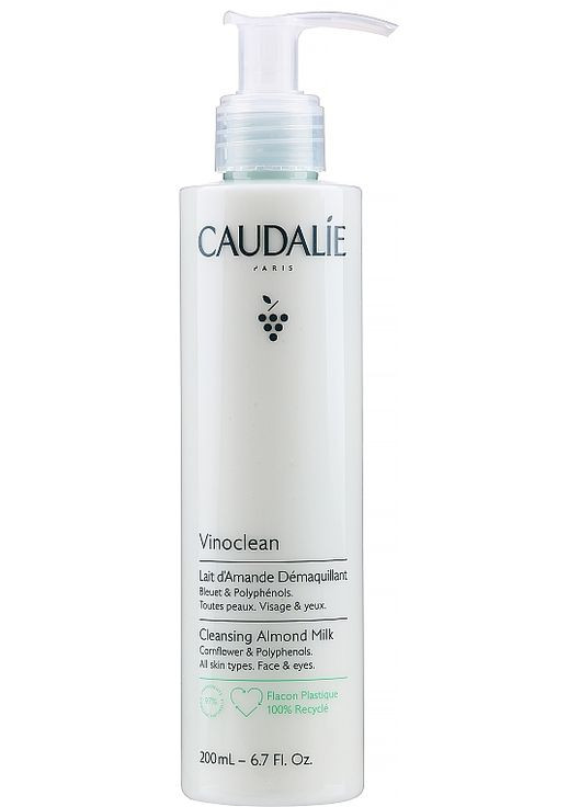 Молочко мигдальне для зняття макіяжу Vinoclean Cleansing Almond Milk 400ml (892947-46818) Caudalie (368662580)