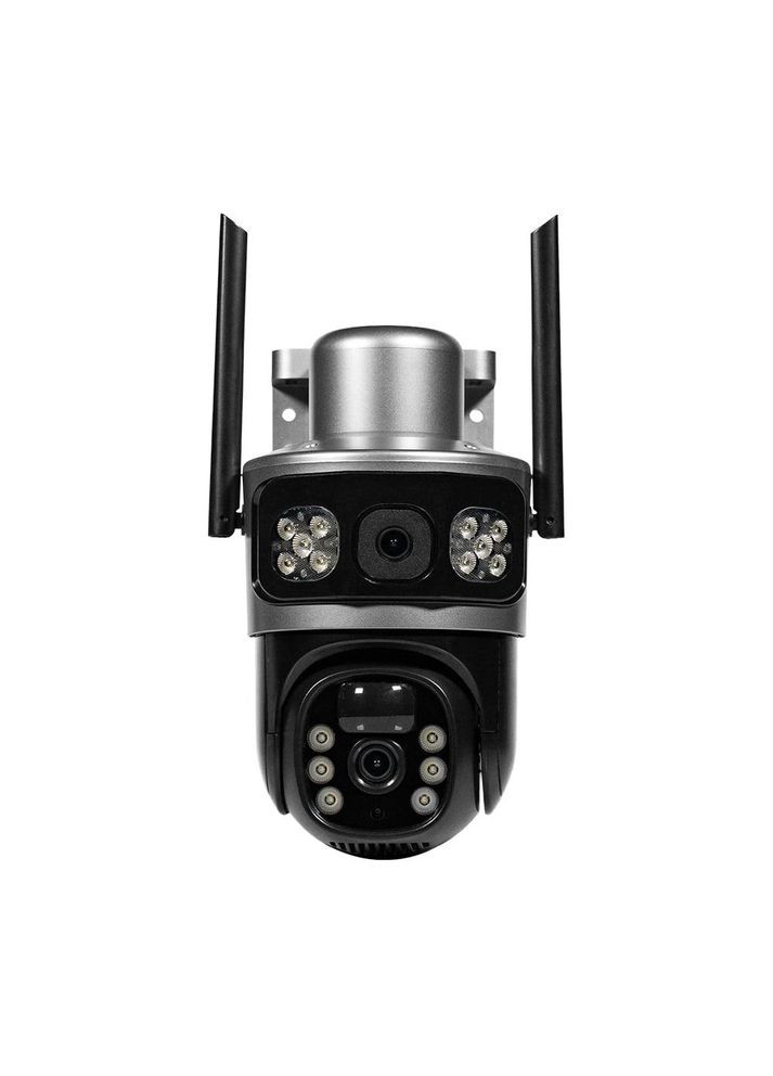 IP PTZ видеокамера автономна с 4G и солнечной панелью 3Mp+3Mp VLC-9430IG/2C3S (Solar) f=4mm, на аккумуляторных Light Vision (362961925)