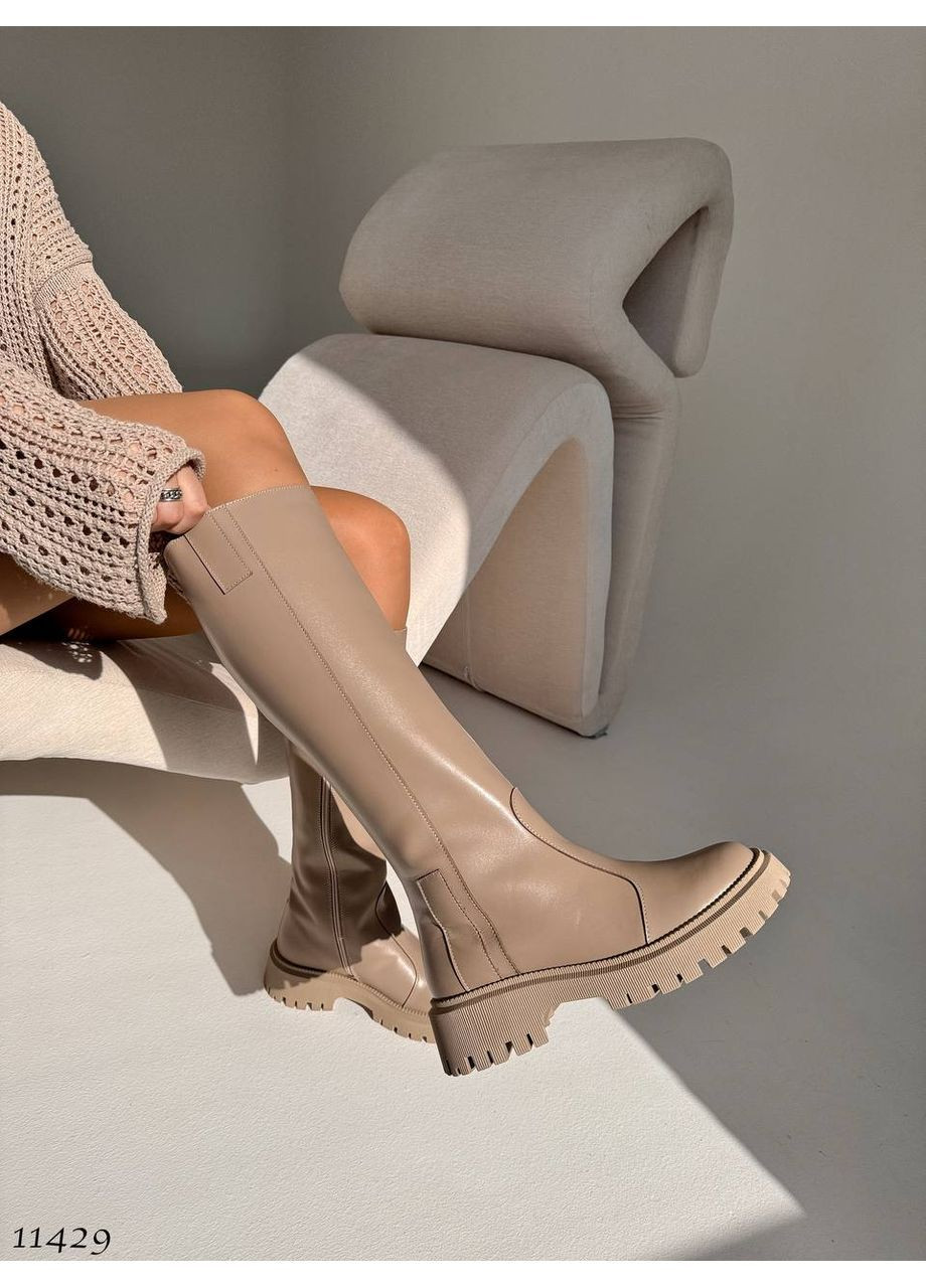 Зимові шкіряні чоботи Helen (368527974)