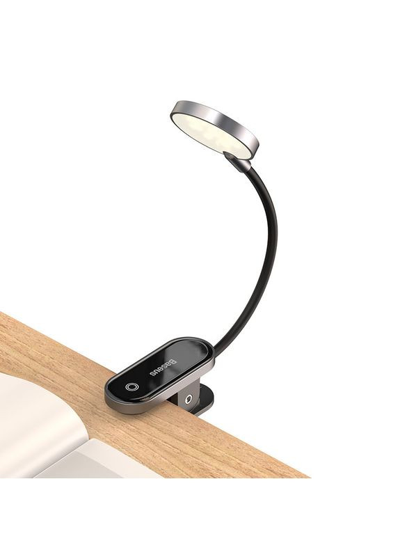 Лампа акумуляторна на прищіпці (з кліпсою) Comfort Reading Mini Clip Lamp Baseus (279554928)
