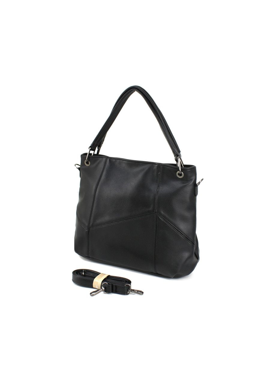 Повсякденна велика жіноча сумка 708705 чорна Voila (306816172)