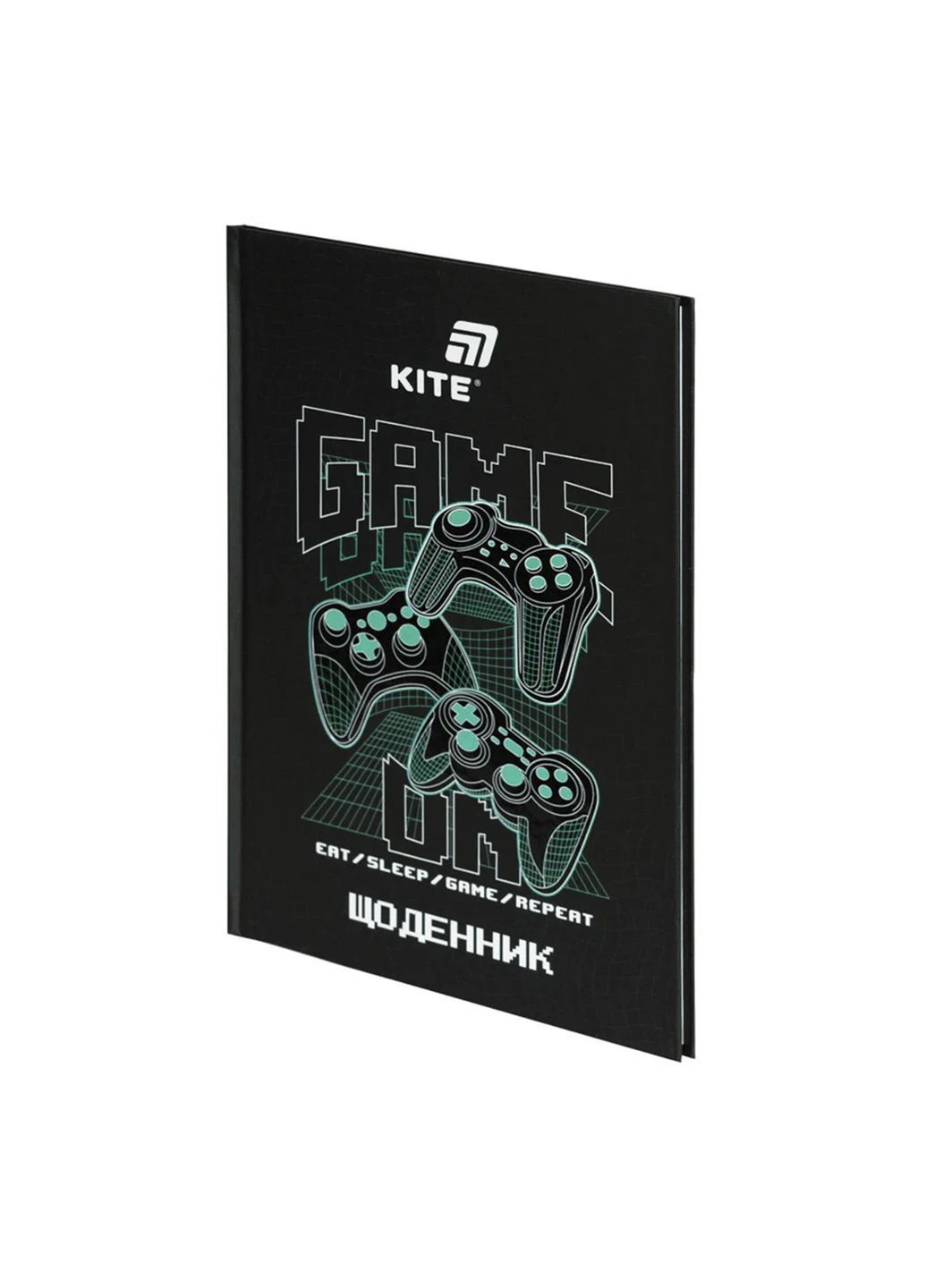 Дневник школьный Game on твердый переплет цвет черный ЦБ-00297712 Kite (398601925)