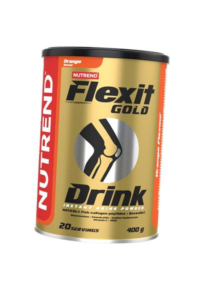 Хондропротектор, Flexit Gold Drink, 400г Апельсин (03119004) Nutrend (322730258)