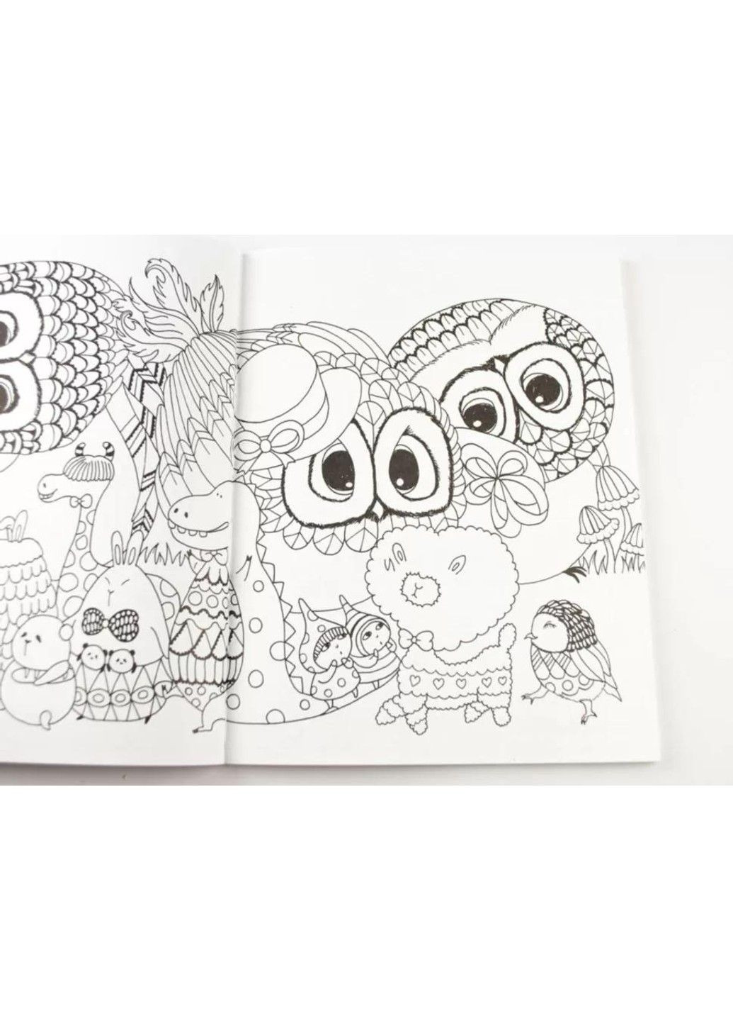 Раскраска Почти миллион сов. Лулу Майо Жорж (302671096)