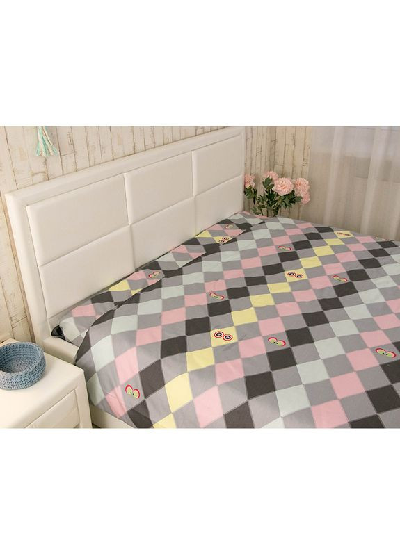 Підковдра 205x225 - Owl сатин комбінований (26051) Руно (348137610)