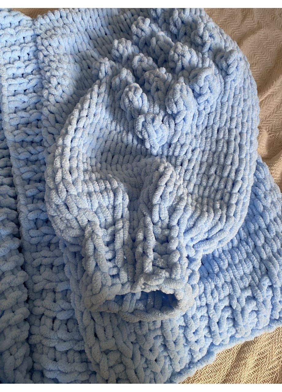 Голубой демисезонный кардиган No Brand