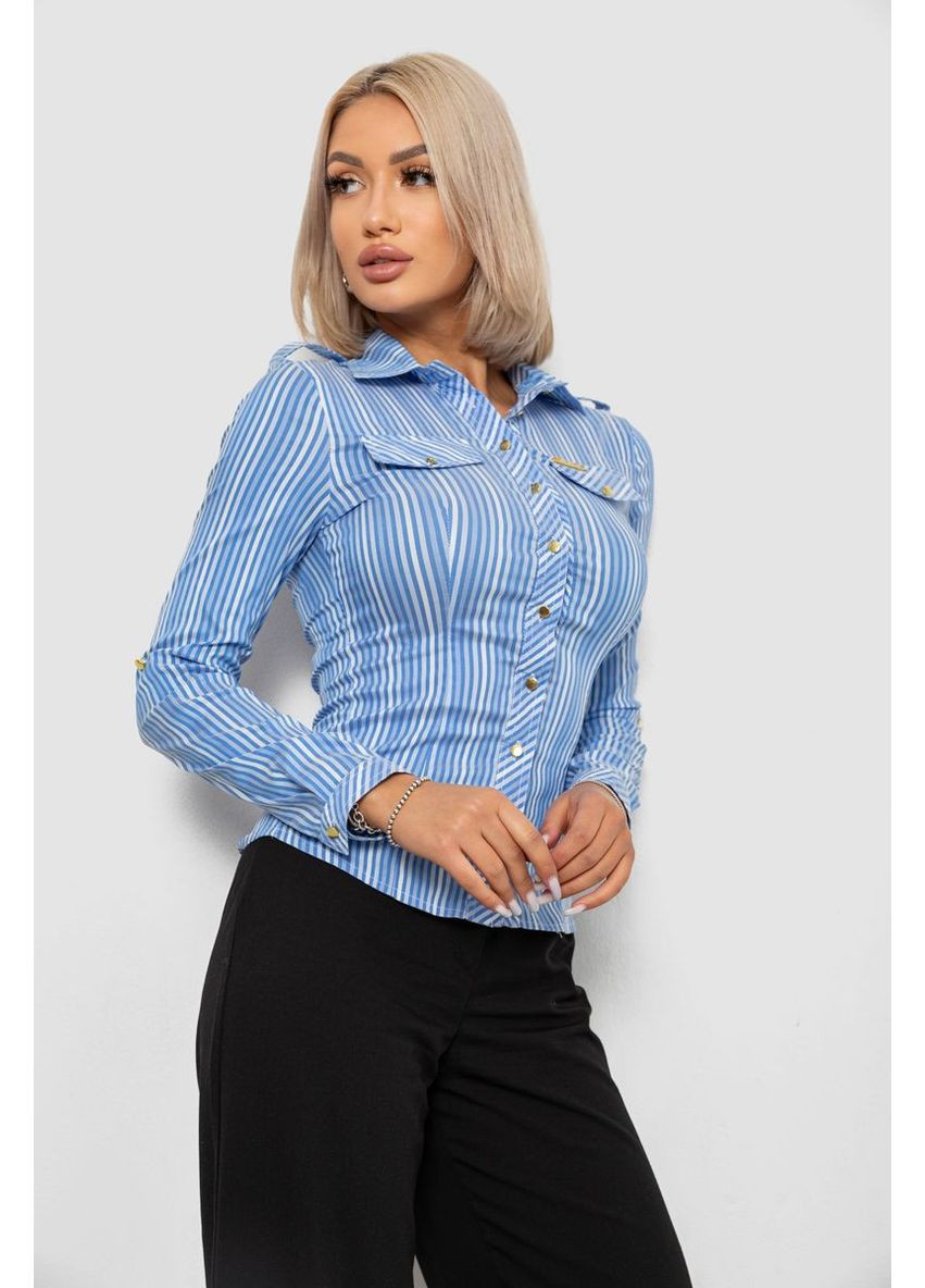 Голубой рубашка Ager