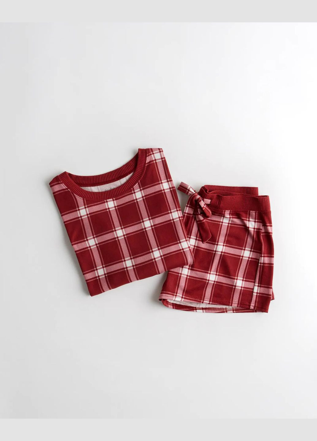 Красная всесезон женская пижама для сна gilly hicks hc8406w Hollister