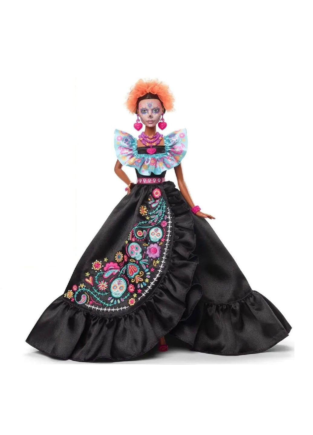 Колекційна Барбі Діа де Муертос у чорній сукні Barbie Día De Muertos 2024 HRM72 Mattel (372012110)