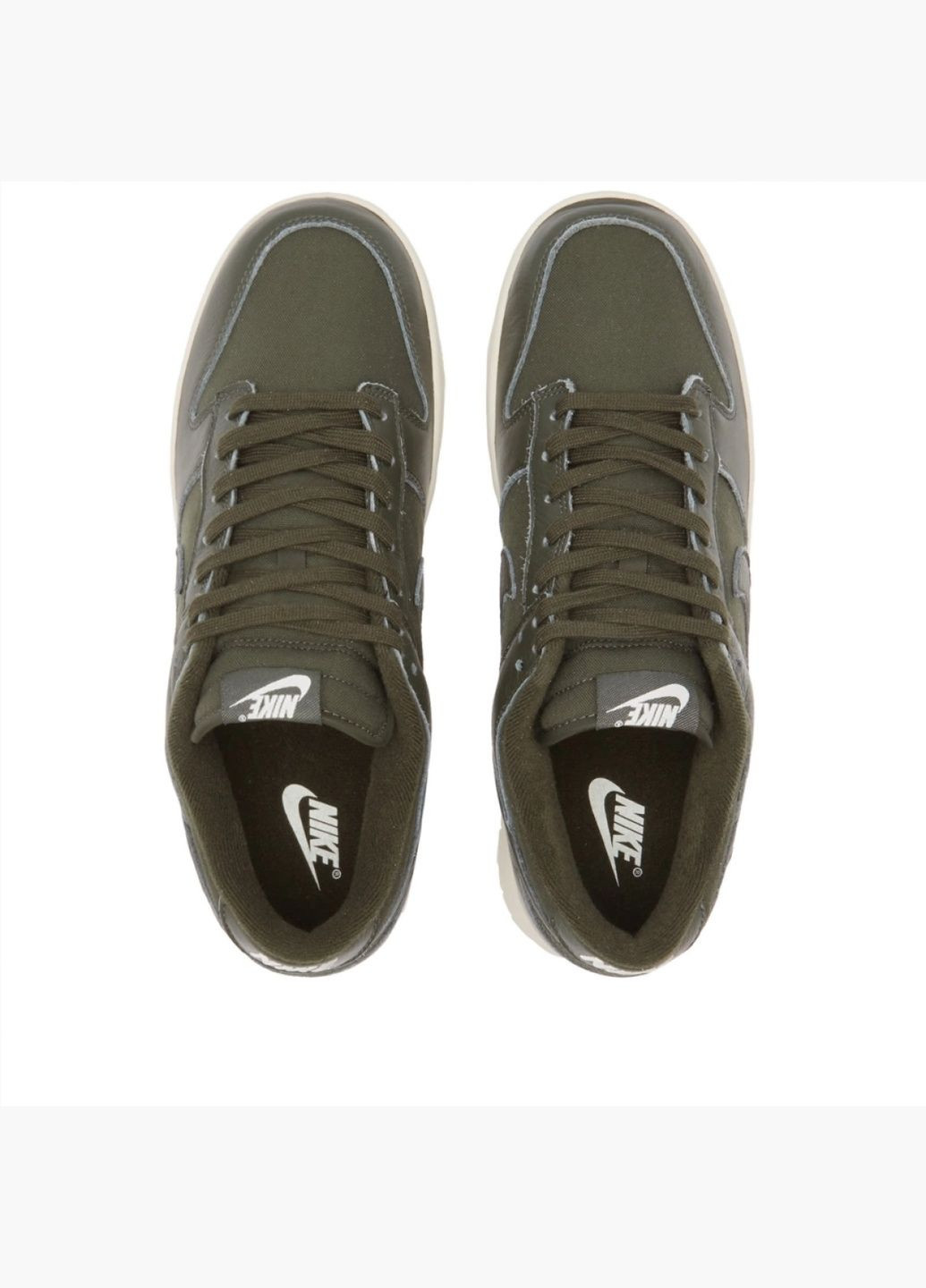 Сірі Осінні кросівки чоловічі dunk low retro premium grey/olive dz2538-300 Nike