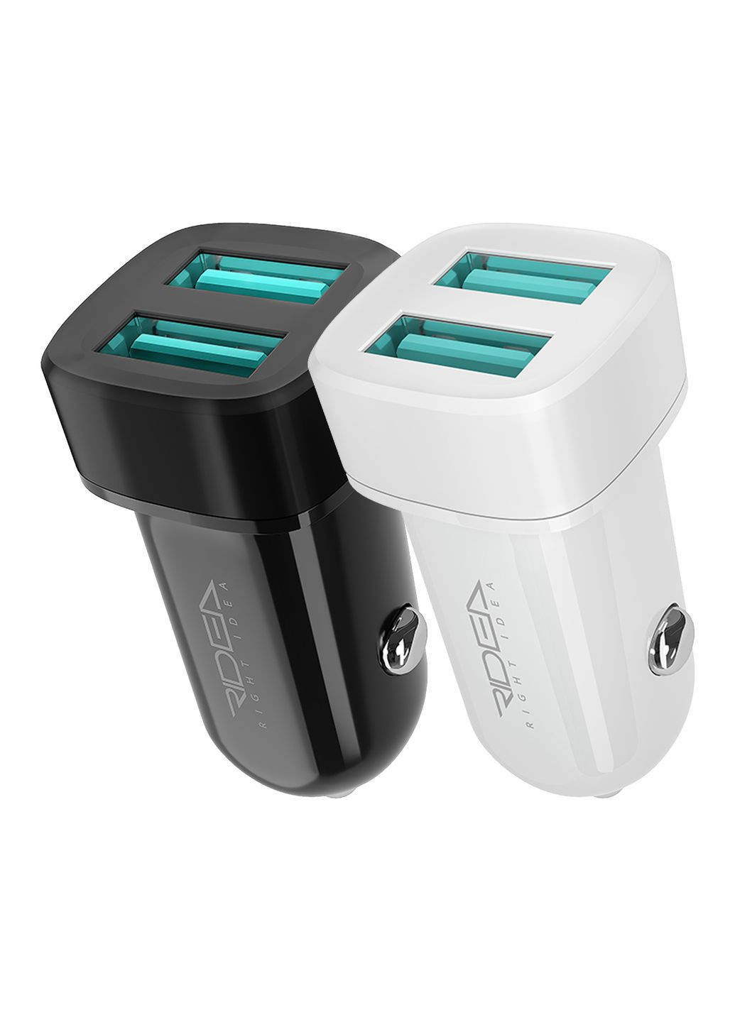 Автомобільний Зарядний Пристрій RCC-21012 Grand 2USB 2.4 A Бiлий Ridea (340913589)