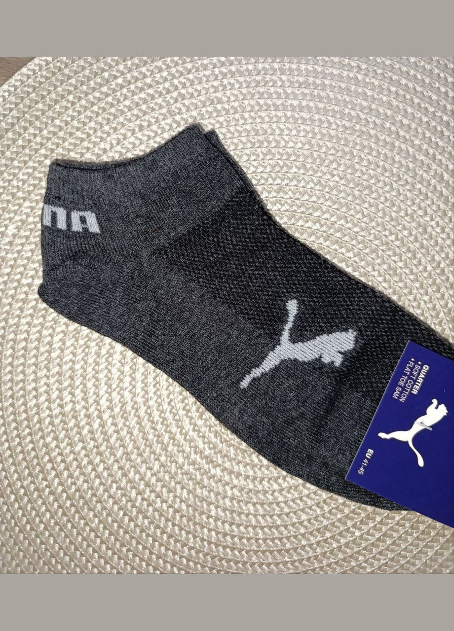 Серые носки мужские сетка. короткие. отличное качество, очень хорошо носятся.стильные и практичные.производство - турция логотипы (325423004)