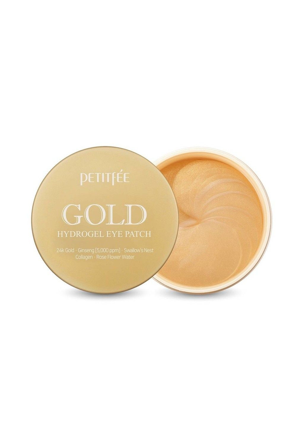 Petitfee & Koelf Гідрогелеві патчі для очей Золото Gold Hydrogel Eye Patch 60 шт — Крем, Південна Корея (289134743)