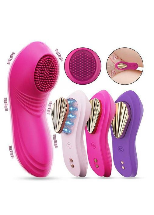 Смарт-вібратор у трусики Love Spouse Magnetic фуксія No Brand (367166125)