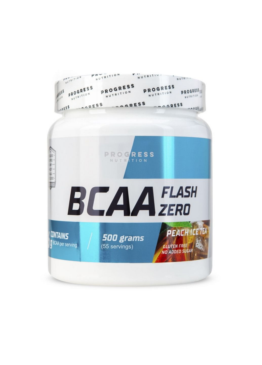 Аминокислота BCAA BCAA Flash, 500 грамм Персиковый чай Progress Nutrition (293417316)