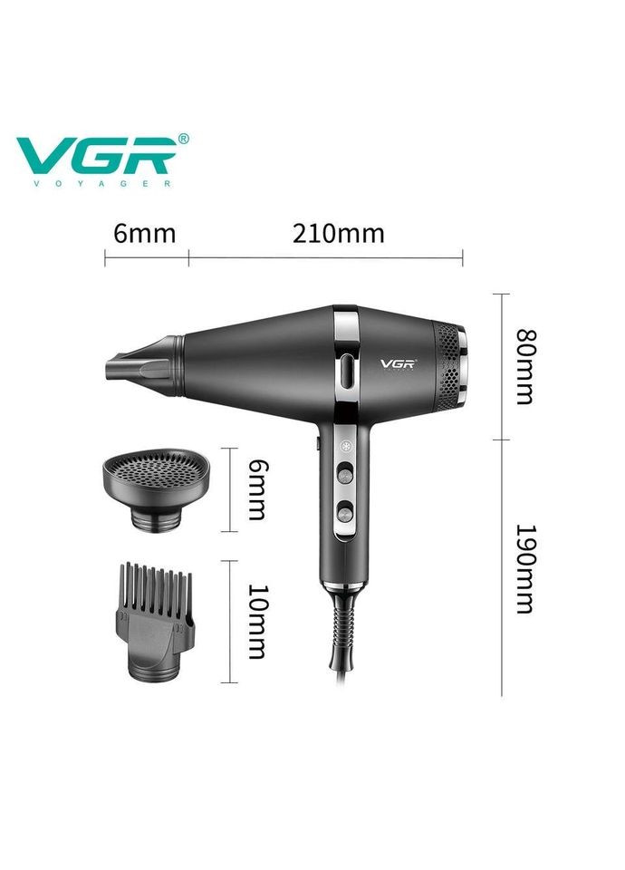 Фен Чорний (29-14-16002) VGR V-451 (315355064)