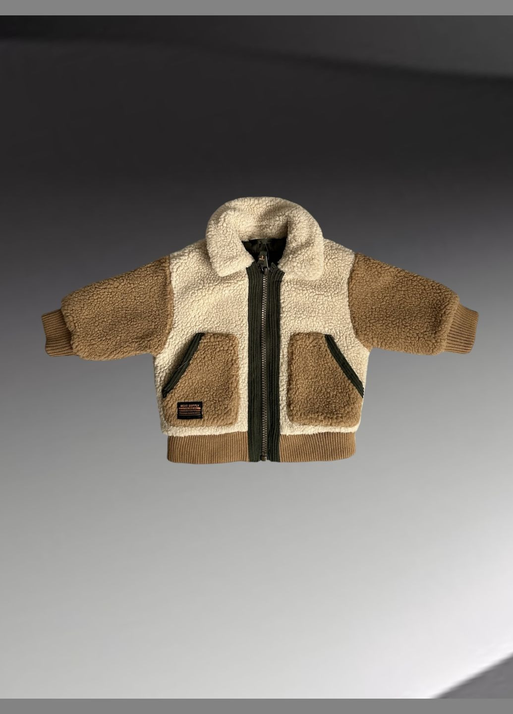 Коричневая демисезонная куртка Next Baby