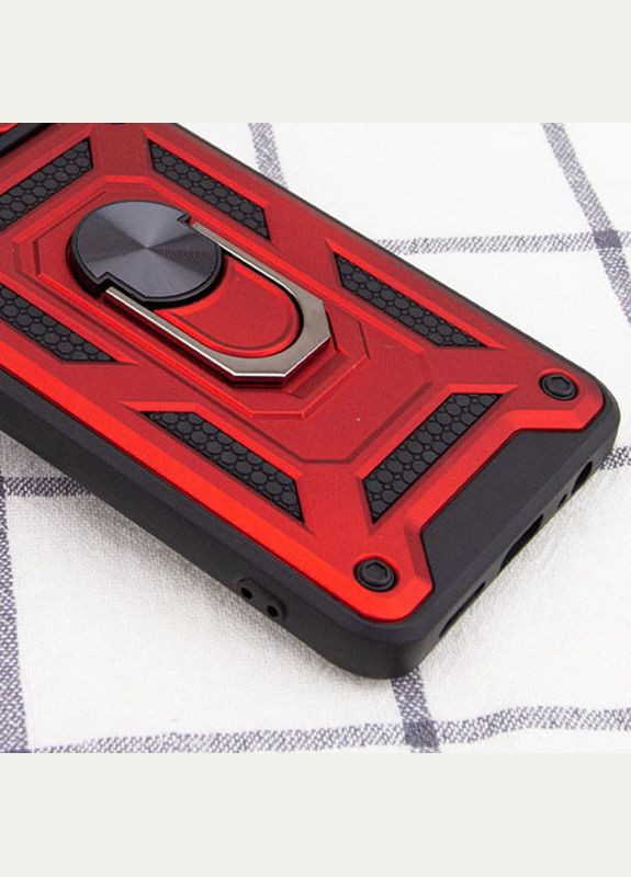 Чохол для redmi 9a / сяоми редмі 9 а протиударний бампер із захисною шторкою для камери (червоний) Xiaomi (273395119)