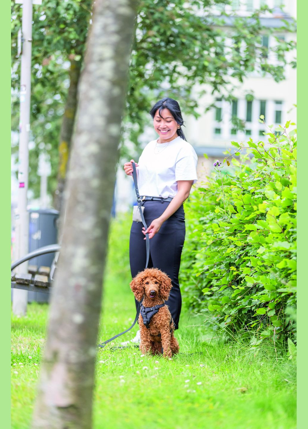 Диспенсер CityStyle з пакетами для фекалій 1 упаковка (15 пакетів) світло-сірий Trixie (306721585)