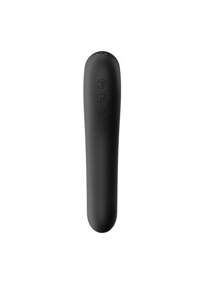 Вакуумный стимулятор с вибрацией Dual Kiss Black CherryLove Satisfyer (283251314)