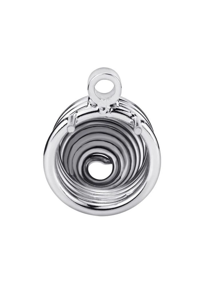 Пояс верности мужской CB-6000MS поперечный металлический клетка металл с замком для мужчин No Brand (303887179)