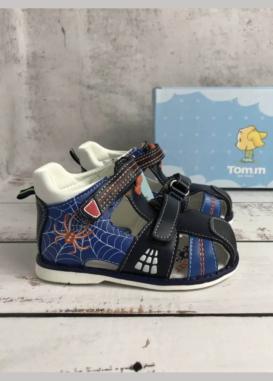Босоніжки сандалі дитячі для хлопчиків ТОМ.М Темно-синій (553) Том.М (332795184)