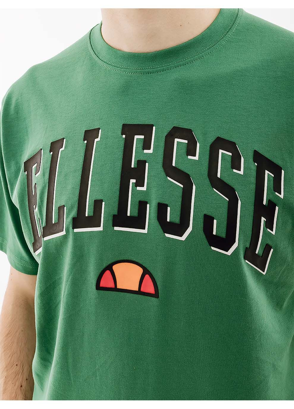 Зелена чоловіча футболка colombia 2 tee зелений Ellesse