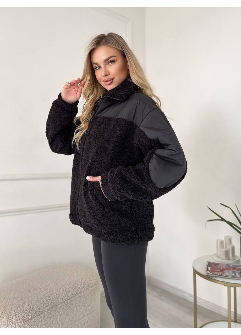 Чорна демісезонна куртка демісезонна LeVi