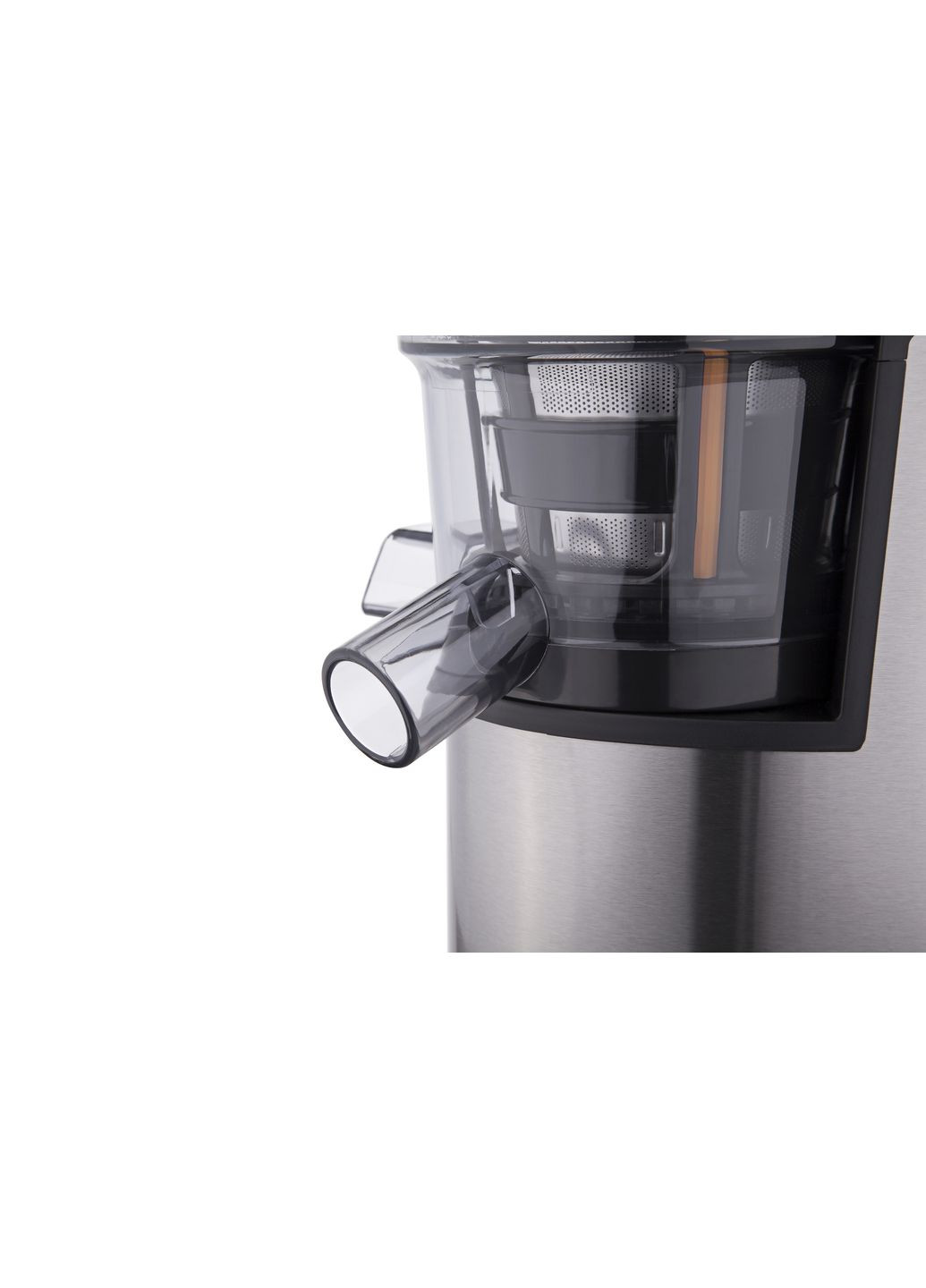 Соковитискач шнековий 200Вт, чаша-0.6л, жмих-0.6л, пластик/метал, сріблясто-чорний Ardesto (315604737)