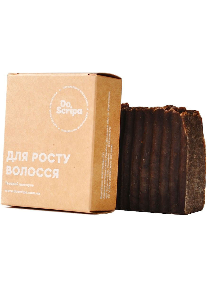 Твердий шампунь для росту волосся 100g (1012575-31158219) Do Scripa (368623932)