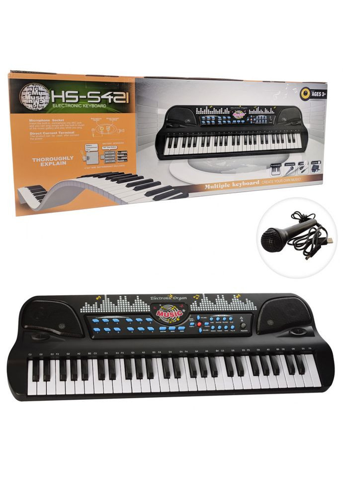 Дитячий синтезатор HS5421, 54 клавіші Metr+ (362589804)