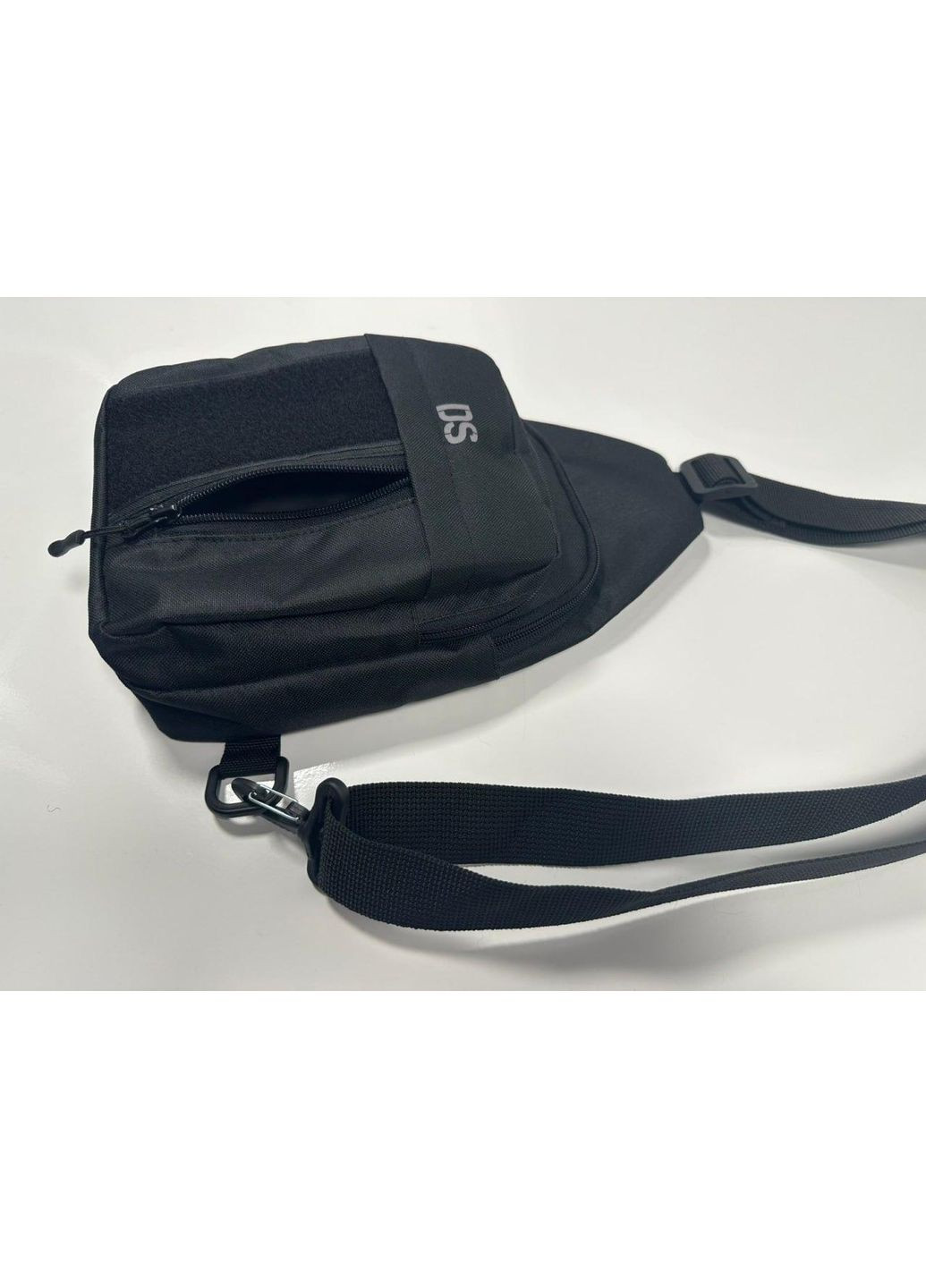 Тактическая сумка-мессенджер через черное плечо. МОРНИНГ КЕТ (355794704)