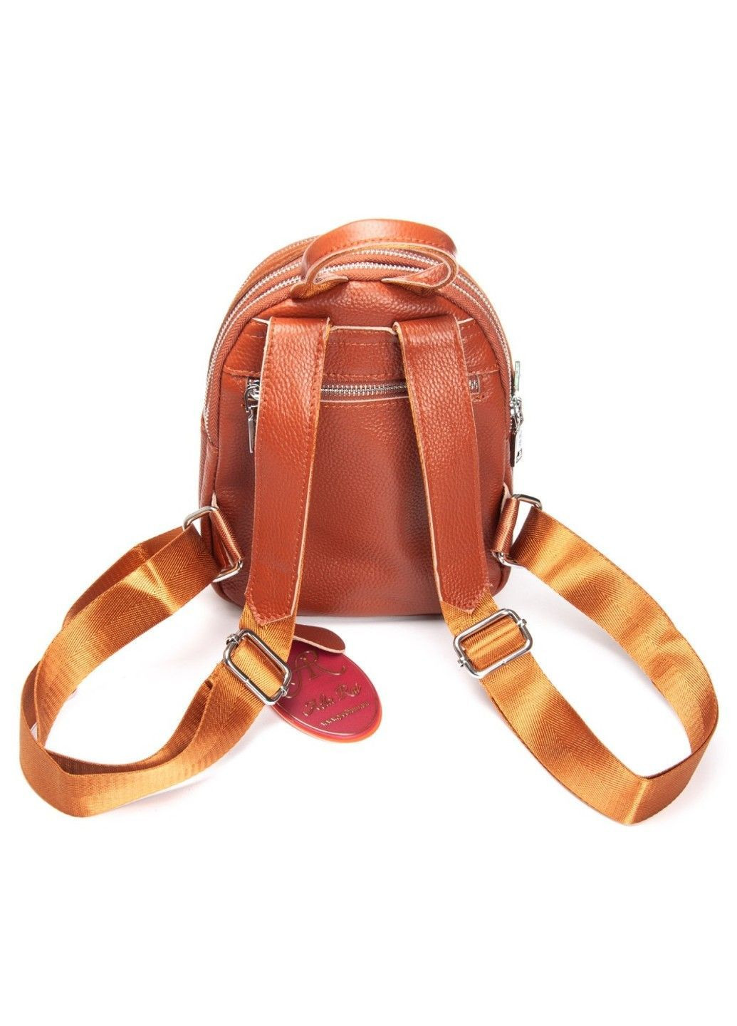 Замшевий жіночий рюкзак 2058 camel Alex Rai (367992172)