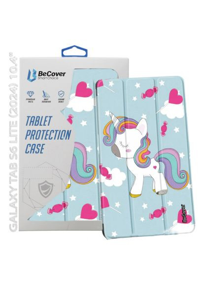 Чехол для планшета Flexible TPU Mate Samsung Tab S6 Lite (2024) 10.4" P620/P625/P627 Unicorn (712521) BeCover Flexible TPU Mate Samsung Tab S6 Lite (2024) 10.4&quot; (366520171)