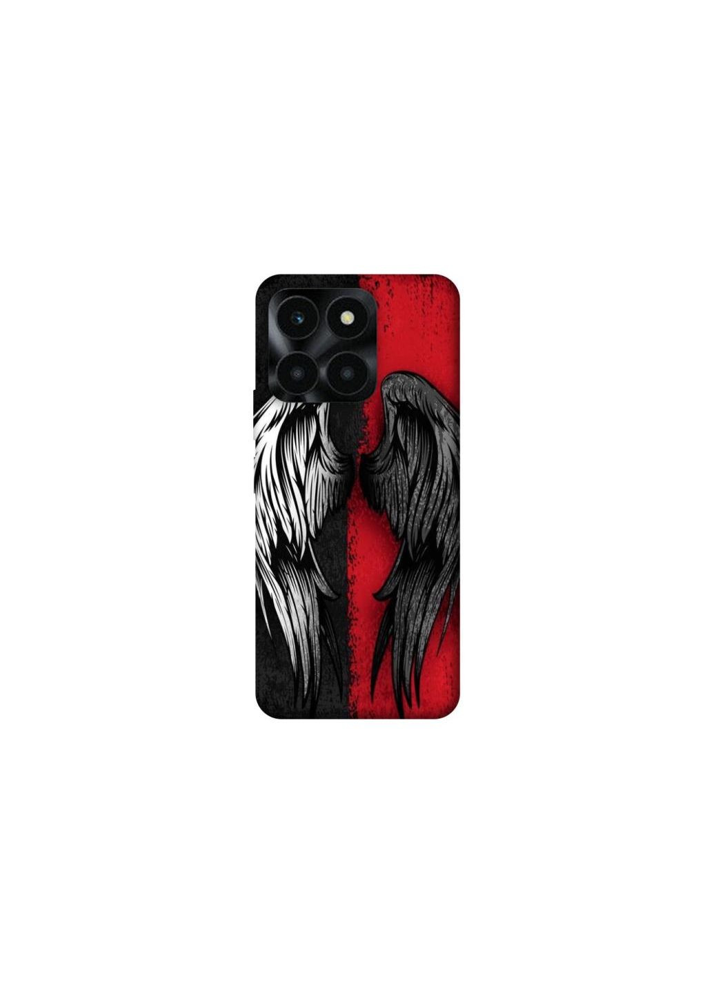 Чехол на Huawei Honor X6a Angel and Devil Frontalka (353331995)