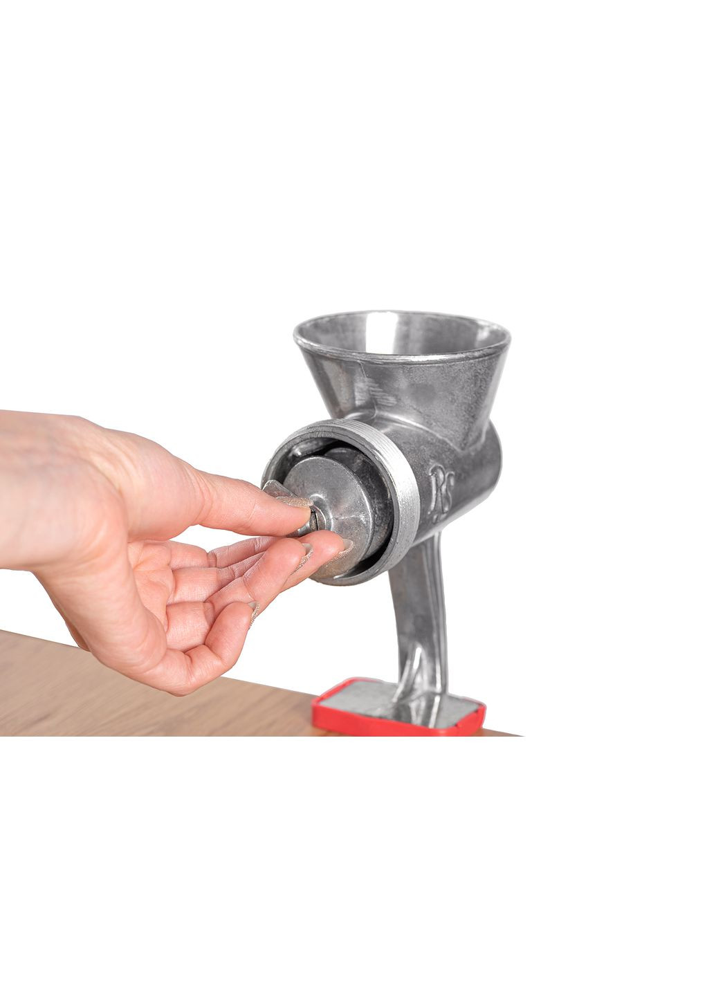 М'ясорубка ручна побутова Харків -101 33 кг/година з круглим горлом RS (298864401)