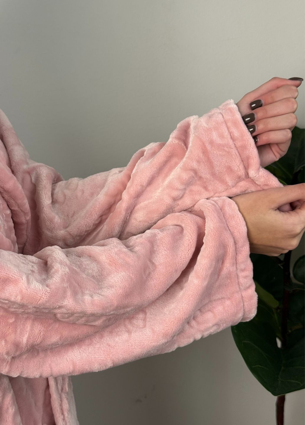 Теплый махровый женский халат VIDCHUY (365754114)