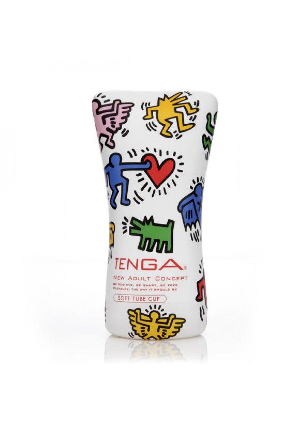 Мастурбатор  Keith Haring Soft Tube Cup 15,5 x 6,9 см Tenga (290667121)
