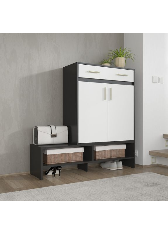 Тумба у передпокій, взуттєва тумба, стелаж під взуття I-155 No Brand (371910874)