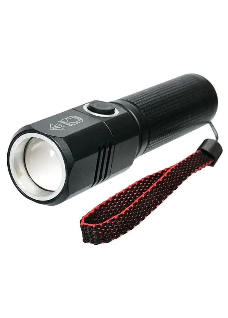 Ручной аккумуляторный фонарь RB-262 фонарик с зумом Zoom P50 18650 Type-C WD (306447648)