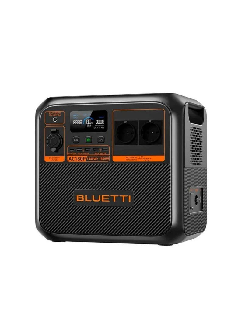 Зарядная станция AC180P, 1800 Вт, 1440 Вт*ч (электростанция для дома, ИБП, UPS) Bluetti (390089491)