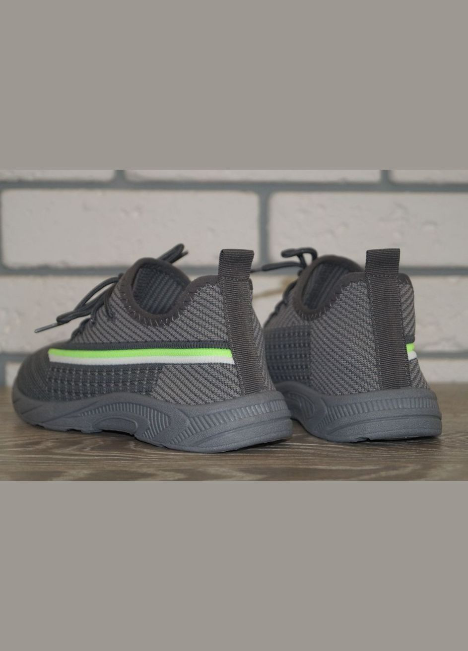 Серые демисезонные кроссовки текстильные izi для мальчика серые Blue Rama